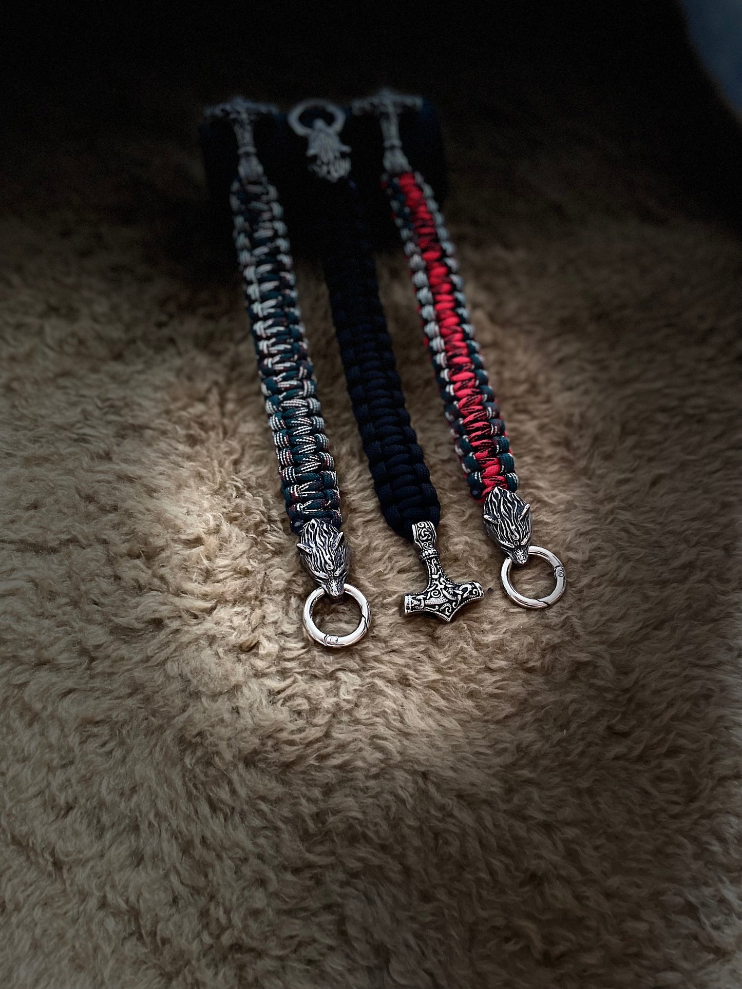 Mjolnir & Fenrir Paracord Braclet