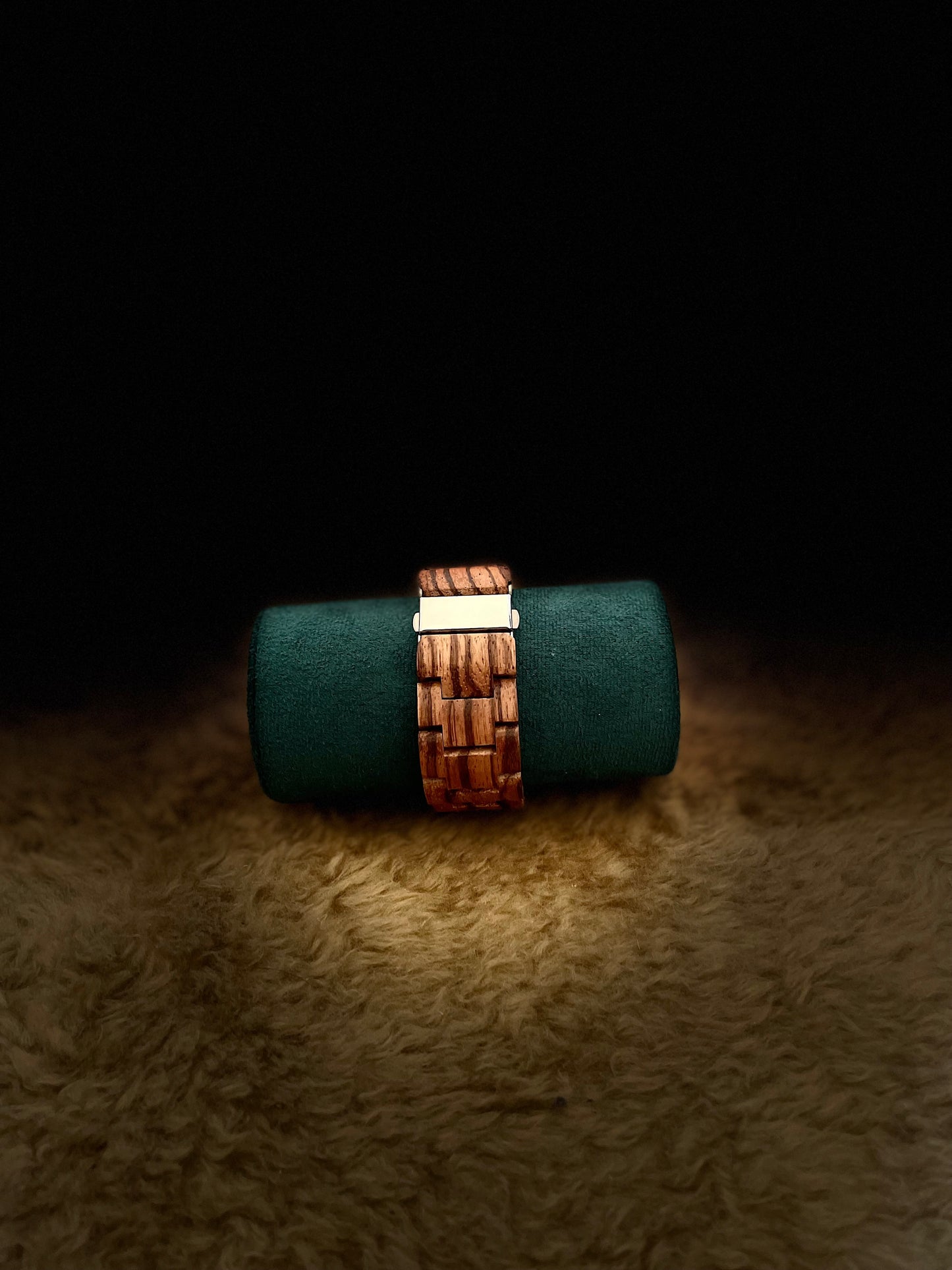 Vegvísir Wooden Watch